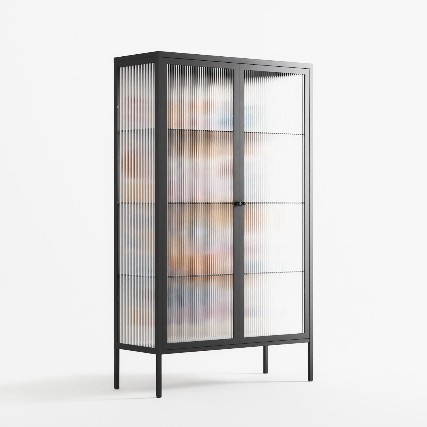 Sea Critters - Cabinet - Katie O’Shea - Antracite - Reeded glass