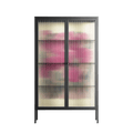 Tulips - Cabinet - Katie O’Shea - Antracite - Reeded glass