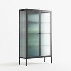 Turtle Without Kelp - Cabinet - Katie O’Shea - Antracite - Reeded glass