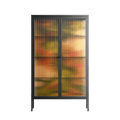 Twins - Cabinet - Raissa Oltmanns - Antracite - Reeded glass