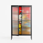 Ganesha - Cabinet - Cezar Berje - Antracite - Reeded glass
