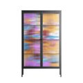 Solar Cancer - Cabinet - Cezar Berje - Antracite - Reeded glass