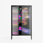 Gentleman - Cabinet - Cezar Berje - Antracite - Reeded glass