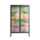 The Holy Mountain - Cabinet - Cezar Berje - Antracite - Reeded glass