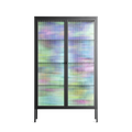 Transmutation - Cabinet - Cezar Berje - Antracite - Reeded glass