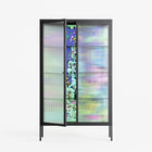 Transmutation - Cabinet - Cezar Berje - Antracite - Reeded glass