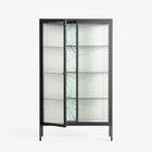 Epic Swirl - Cabinet - Amy Suther - Antracite - Reeded glass