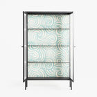 Epic Swirl - Cabinet - Amy Suther - Antracite - Reeded glass