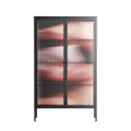 Blow - Cabinet - Nadia Ryder - Antracite - Reeded glass