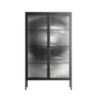Gel - Cabinet - Nadia Ryder - Antracite - Reeded glass