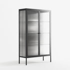 Gel - Cabinet - Nadia Ryder - Antracite - Reeded glass