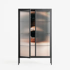 Gem - Cabinet - Nadia Ryder - Antracite - Reeded glass