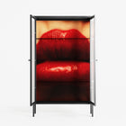 Red - Cabinet - Nadia Ryder - Antracite - Reeded glass