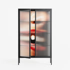 Teeth - Cabinet - Nadia Ryder - Antracite - Reeded glass