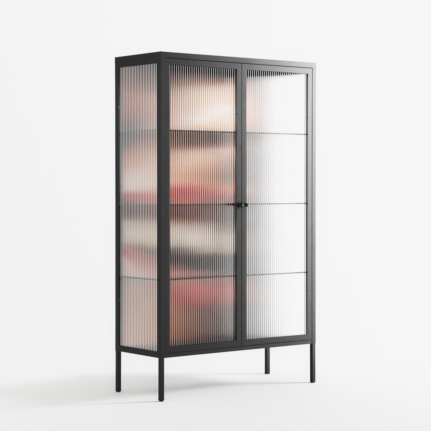 Teeth - Cabinet - Nadia Ryder - Antracite - Reeded glass