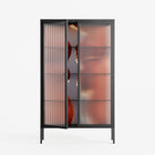 The Art Of Kissing 2 - Cabinet - Nadia Ryder - Antracite - Reeded glass