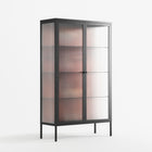 The Art Of Kissing 2 - Cabinet - Nadia Ryder - Antracite - Reeded glass