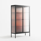 The Art Of Kissing - Cabinet - Nadia Ryder - Antracite - Reeded glass