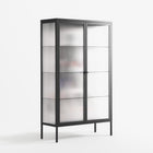 Décomposé - Cabinet - David Vanadia - Antracite - Reeded glass