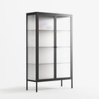 Épanoui - Cabinet - David Vanadia - Antracite - Reeded glass