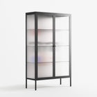 Équilibré - Cabinet - David Vanadia - Antracite - Reeded glass