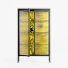 What a Mess - Cabinet - Craig Watkins - Antracite - Reeded glass