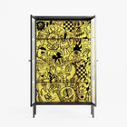 What a Mess - Cabinet - Craig Watkins - Antracite - Reeded glass