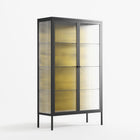 What a Mess - Cabinet - Craig Watkins - Antracite - Reeded glass
