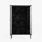 The Single Color - Cabinet - Craig Watkins - Antracite - Reeded glass