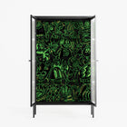 Wottosque Green - Cabinet - Craig Watkins - Antracite - Reeded glass