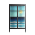 Sea Swim - Cabinet - Henry Rivers - Antracite - Reeded glass