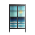 Sea Swim - Cabinet - Henry Rivers - Antracite - Reeded glass
