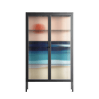 The Wave - Cabinet - Henry Rivers - Antracite - Reeded glass