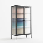 The Wave - Cabinet - Henry Rivers - Antracite - Reeded glass