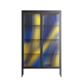 Blue Gale - Cabinet - Oluwasheyi Adebayo - Antracite - Reeded glass