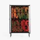 Hours - Cabinet - Oluwasheyi Adebayo - Antracite - Reeded glass