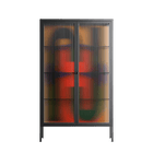 JJ - Cabinet - Oluwasheyi Adebayo - Antracite - Reeded glass