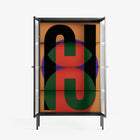 JJ - Cabinet - Oluwasheyi Adebayo - Antracite - Reeded glass
