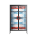 Velvet Dusk - Cabinet - Oluwasheyi Adebayo - Antracite - Reeded glass