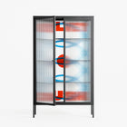 Velvet Dusk - Cabinet - Oluwasheyi Adebayo - Antracite - Reeded glass