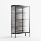 Wave Lens - Cabinet - Oluwasheyi Adebayo - Antracite - Reeded glass