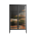 Waiting Game - Cabinet - Kristin Eriksson - Antracite - Reeded glass