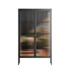 Waiting Game - Cabinet - Kristin Eriksson - Antracite - Reeded glass