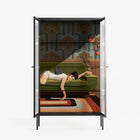 Waiting Game - Cabinet - Kristin Eriksson - Antracite - Reeded glass