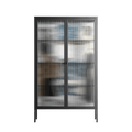 Balance - Cabinet - Sophie Goudman-Peachey - Antracite - Reeded glass