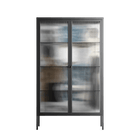 Balance - Cabinet - Sophie Goudman-Peachey - Antracite - Reeded glass