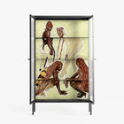 Can You Face It - Cabinet - Sophie Goudman-Peachey - Antracite - Reeded glass