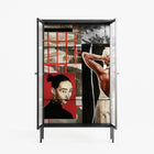 Where We Belong - Cabinet - Sophie Goudman-Peachey - Antracite - Reeded glass