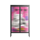 The Ringmaster - Cabinet - Caitlin Flood-Molyneux - Antracite - Reeded glass