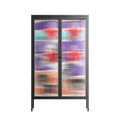 Scenes From - Cabinet - Caitlin Flood-Molyneux - Antracite - Reeded glass